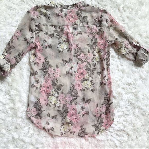 Kut from Kloth Floral Print Button Up Blouse - Picture 7 of 16